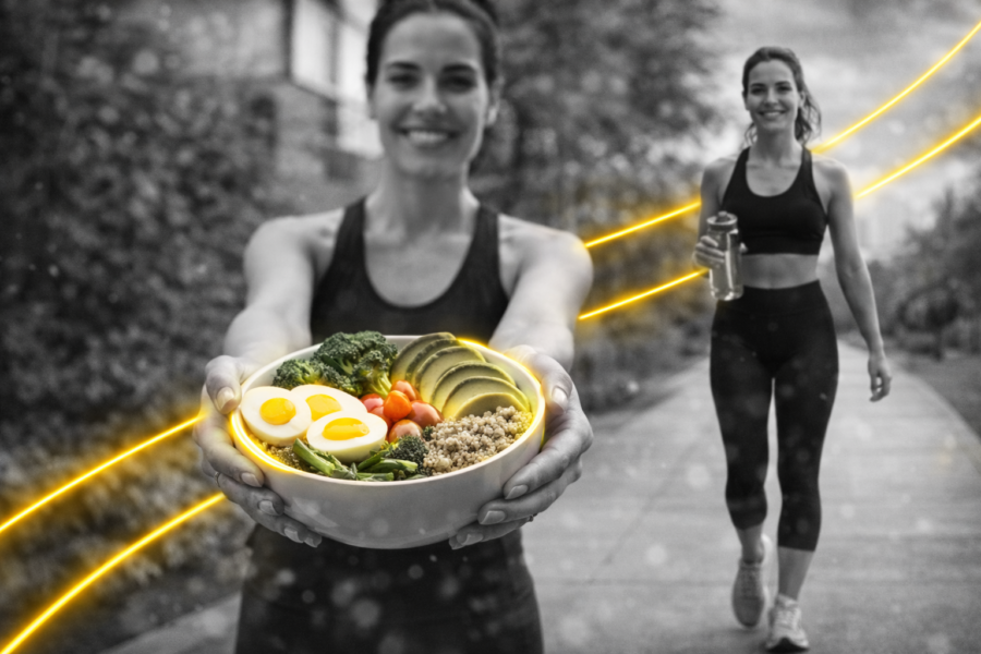 Benessere quotidiano con nutrizione e stile di vita sano